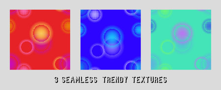 vector futuristic luminescent pattern for designのイラスト素材