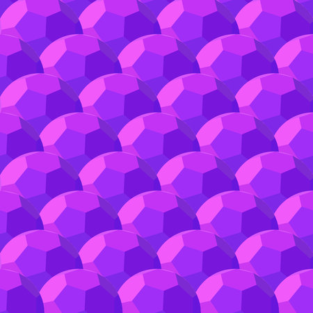 vector hexagon pattern for futuristic designのイラスト素材