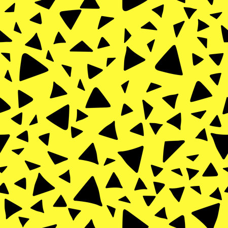 vector pattern of triangles for decorationのイラスト素材