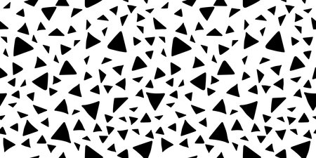 vector pattern of triangles for decorationのイラスト素材