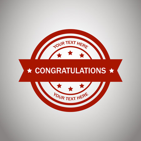Vector congratulationsのイラスト素材