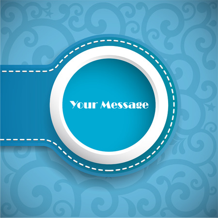 The Vector image of Abstract background with round window for your text.のイラスト素材