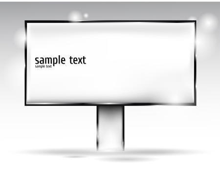 The Vector image of Billboard vectorのイラスト素材