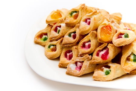 hand made christmas cookiesの写真素材