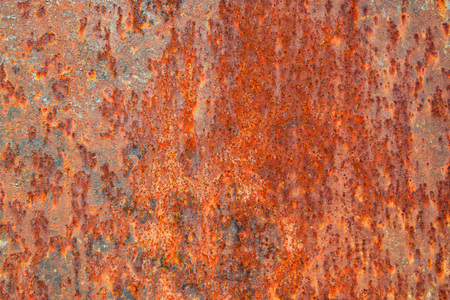 Rust texture of corroded metal in high resolutionの写真素材