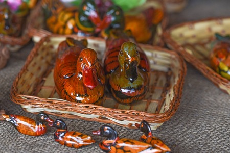 Exotic handmade crafted tribal souvenirs from Russia