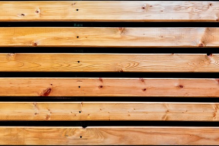 Texture of wooden planks with some spaces between themの写真素材