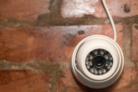 CCTV security cameraの写真素材