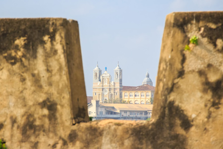 Beautiful scenery of ancient Dutch Galle Fort