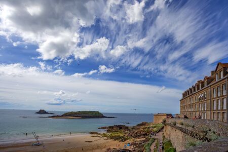 SAINT-MALO, FRANCE - CIRCA JUNE 2014のeditorial素材