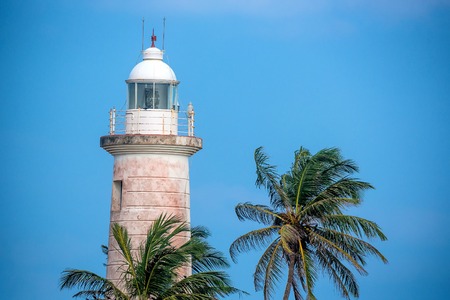 Lighthouse in Galleの写真素材