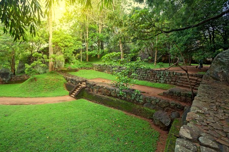 Sigiriya archaeological siteの写真素材