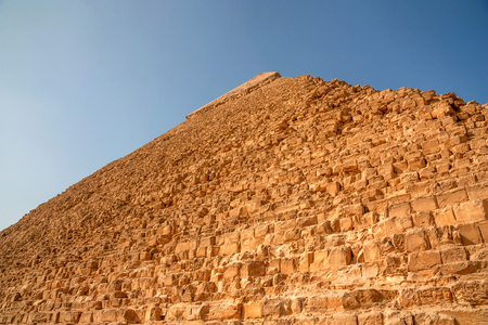 Pyramid of Khafre in Giza, Egyptの写真素材