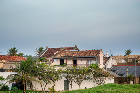 Beautiful scenery of ancient Dutch Galle Fort