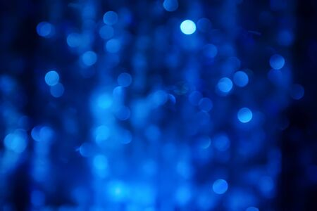 Blue bokeh backgroundの写真素材