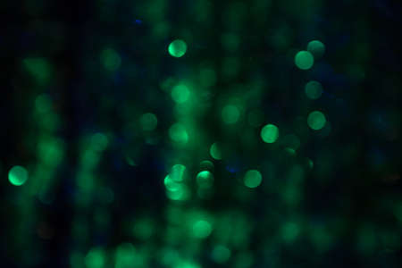 Green abstract bokeh background