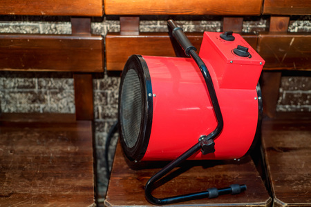 Electric blow heaterの写真素材