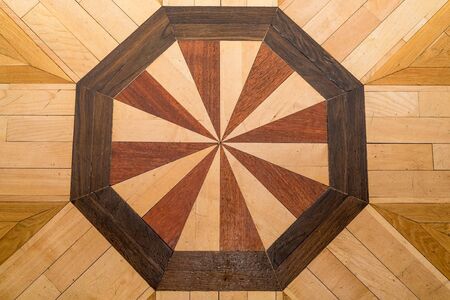 Retro floor parquetの写真素材