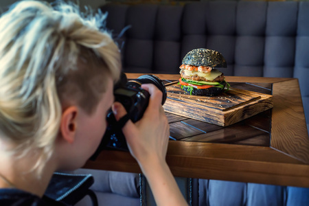 Occupation of food photographerの写真素材