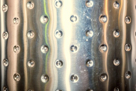 Shiny metal chrome textureの写真素材