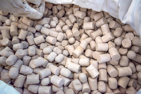 Raw materials for earthenwareの写真素材