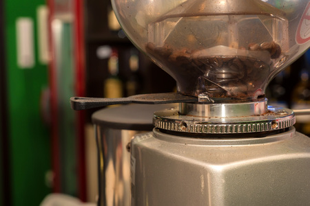Retro coffee machine close upの写真素材