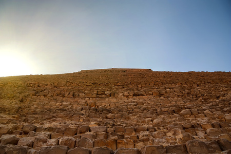 Pyramid of Khafre in Giza, Egypt