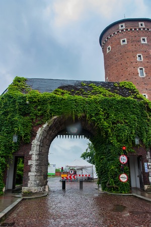 KRAKOW, POLAND - JUNE, 2012: Bernardine Gateのeditorial素材