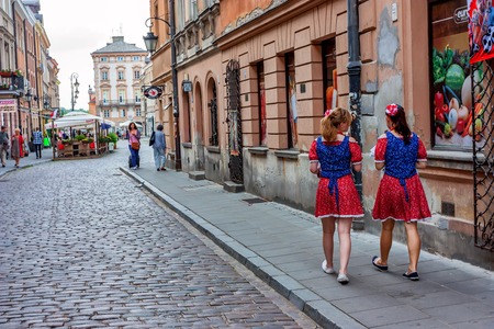 WARSAW, POLAND - JUNE, 2012: Streets of Warsawのeditorial素材
