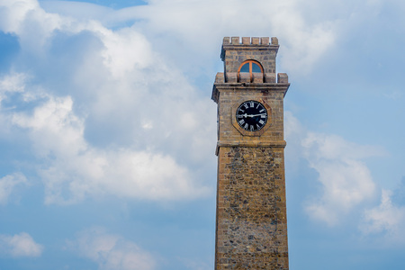 Clock tower in Galleの写真素材