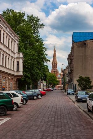 KRAKOW, POLAND - JUNE, 2012: Streets of Krakowのeditorial素材