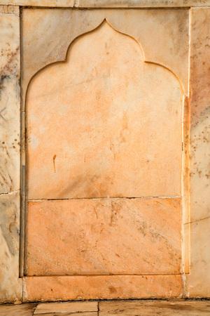 Architectural detail of Red Fort of Agraの写真素材