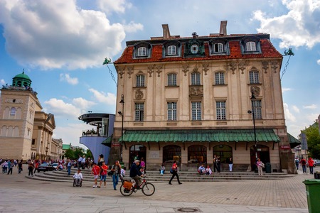 WARSAW, POLAND - JUNE, 2012: Streets of Warsawのeditorial素材