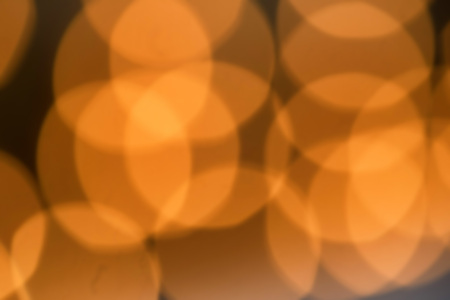 Orange bokeh backgroundの写真素材