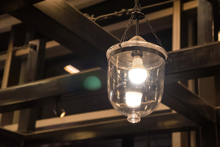 Old fashioned vintage street lampの写真素材