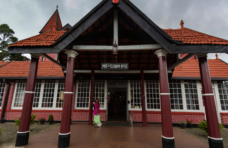 NUWARA ELIYA, SRI LANKA - DECEMBER, 2016: Postのeditorial素材