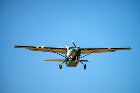 NAIROBI, KENYA - JANUARY 2, 2015: Cessna plane in airのeditorial素材
