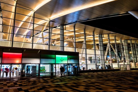 ROSTOV-ON-DON, RUSSIA - 28 APRIL 2018: Platov airport exteriorのeditorial素材