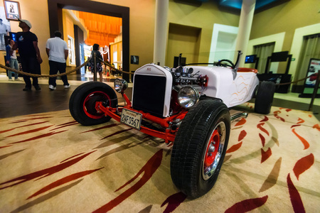 PUNTA CANA, DOMINICAN REPUBLIC - OCTOBER 29, 2015: Sammy Hagars car in Hard Rock Hotelのeditorial素材