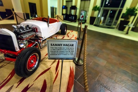 PUNTA CANA, DOMINICAN REPUBLIC - OCTOBER 29, 2015: Sammy Hagars car in Hard Rock Hotelのeditorial素材