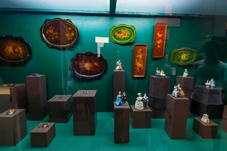 SANTO DOMINGO, DOMINICAN REPUBLIC - 31 OCTOBER 2015: Inside Columbus lighthouseのeditorial素材