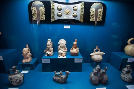 SANTO DOMINGO, DOMINICAN REPUBLIC - 31 OCTOBER 2015: Inside Columbus lighthouseのeditorial素材