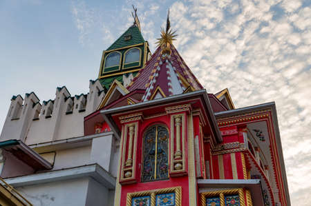 IZMAILOVO, MOSCOW, RUSSIA - CIRCA AUGUST, 2020: buildings of Izmailovo Kremlinのeditorial素材