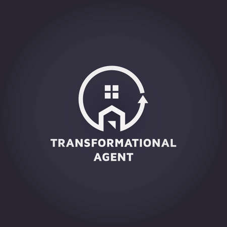 Real estate vector logo designのイラスト素材