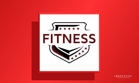 Fitness monogram design, fitness logo design, Gym Logo Ideas & Fitness Logo Designsのイラスト素材