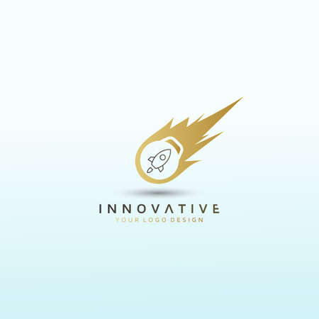 Rocket Speed fitness logo design, Fitness Logo Images, Stock Photos & Vectorsのイラスト素材
