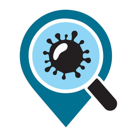 Virus icon design, Virus Icon Graphics Designs and Templatesのイラスト素材