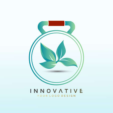 Yoga nutrition fitness logo design, Dumbbell icon, Gym Fitness Logo Images and Vectors, Stock Photosのイラスト素材