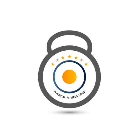 Fitness logo design template idea, Dumbbell icon, Gym Fitness Logo Images and Free Vectors, Stock Photosのイラスト素材