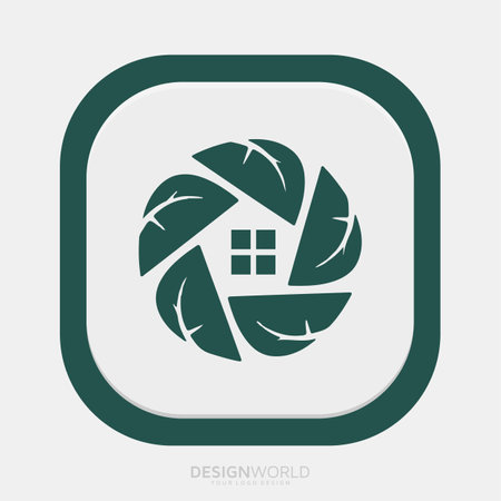 goods for Home, Dinning, Kitchen, Toys to end buyers vector logo design idea.のイラスト素材